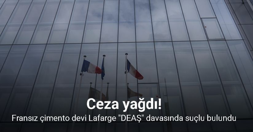 Fransız çimento devi Lafarge' 