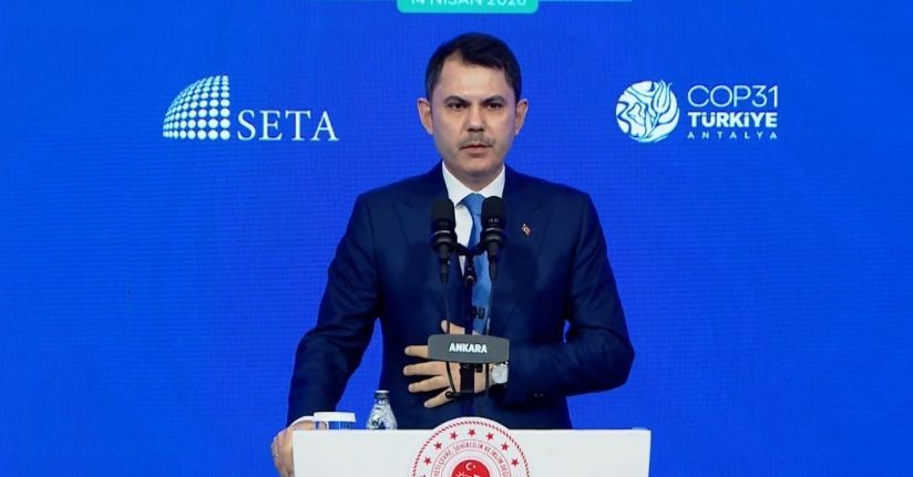 Bakan Kurum: COP31'de en çok su ve gıdaya dikkat çekeceğiz