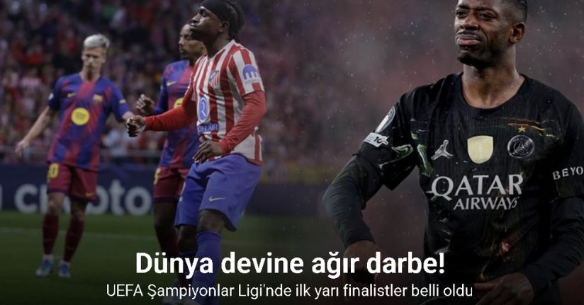 Atletico Madrid ile PSG, Şampiyonlar Ligi’nde yarı finale yükseldi