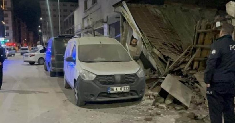 Eskişehir’de metruk iş yeri yıkıldı, şans eseri yaralanan olmadı