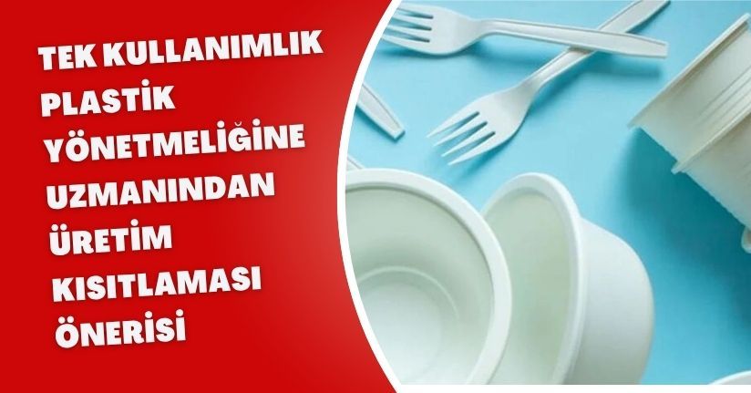 Tek kullanımlık plastik yönetmeliğine uzmanından ‘üretim kısıtlaması’ önerisi
