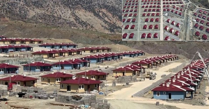 Savran konutlarında sona gelindi