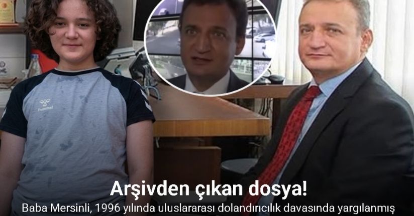 Baba Mersinli, 1996 yılında uluslararası dolandırıcılık davasında yargılanmış