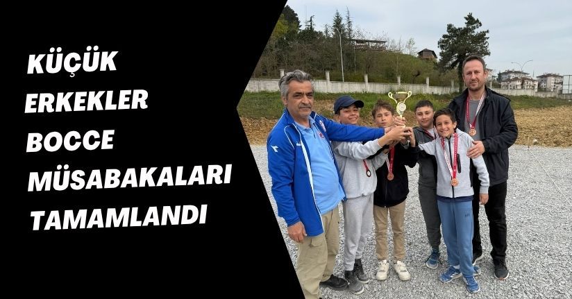 Küçük Erkekler Bocce Müsabakaları Tamamlandı