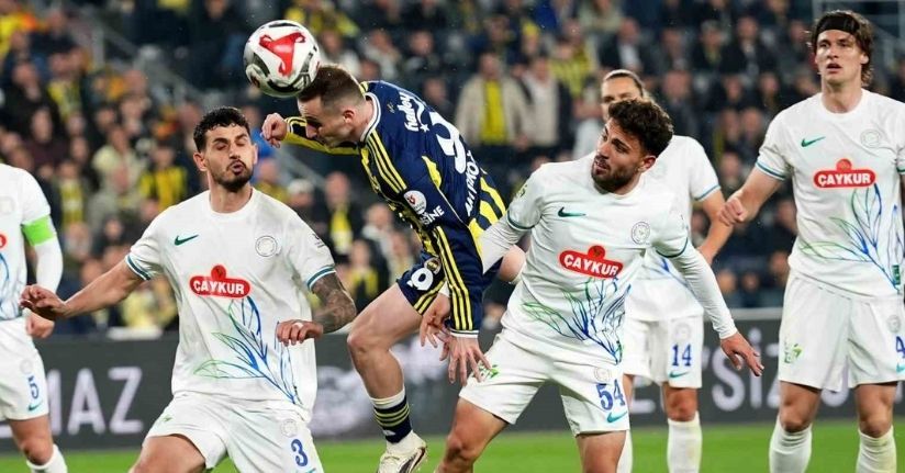 Fenerbahçe’nin Rizespor’a karşı 13 maçlık serisi sona erdi