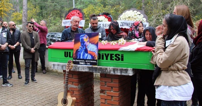 Müzisyen Rıza Tamer Şişman Akyaka’da toprağa verildi