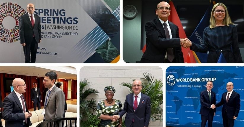 Bakan Şimşek: IMF-Dünya Bankası Bahar Toplantıları kapsamında verimli temaslarda bulunduk
