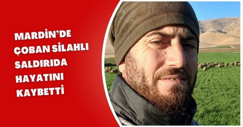 Mardin’de çoban silahlı saldırıda hayatını kaybetti