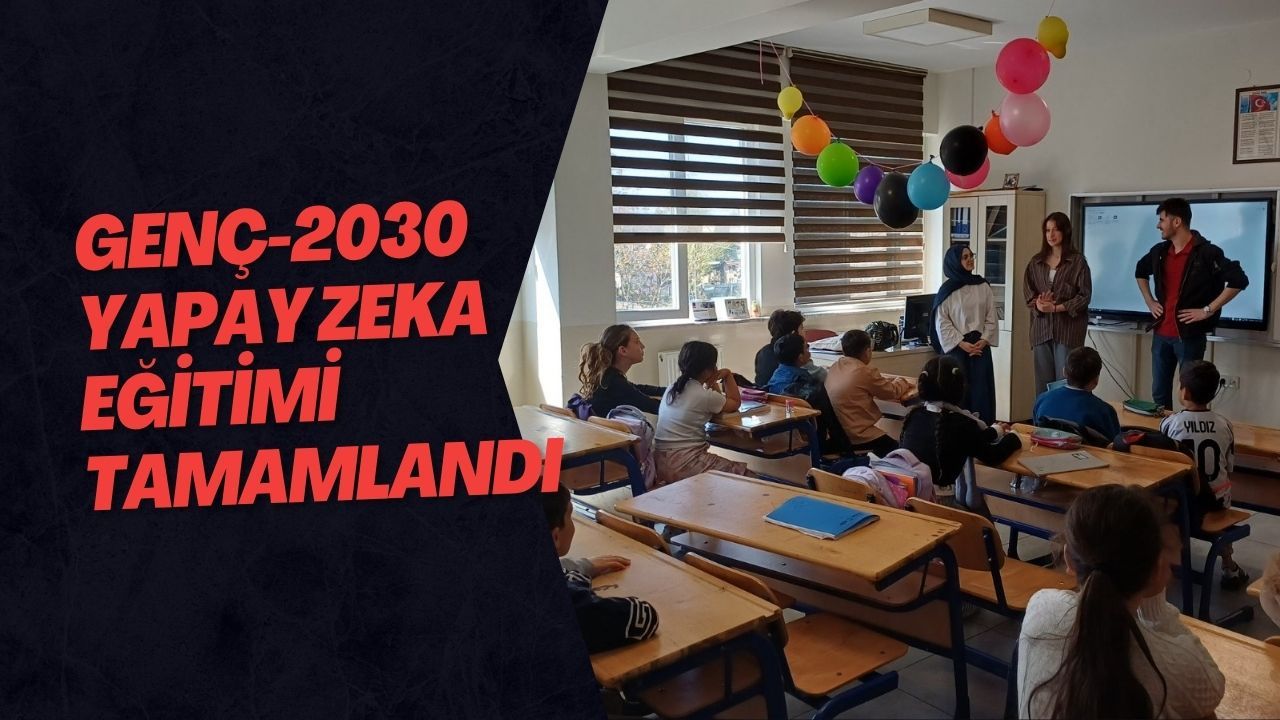 Genç-2030 Yapay Zeka Eğitimi Tamamlandı