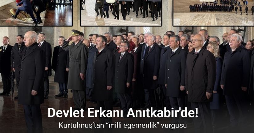 Anıtkabir’de 23 Nisan töreni