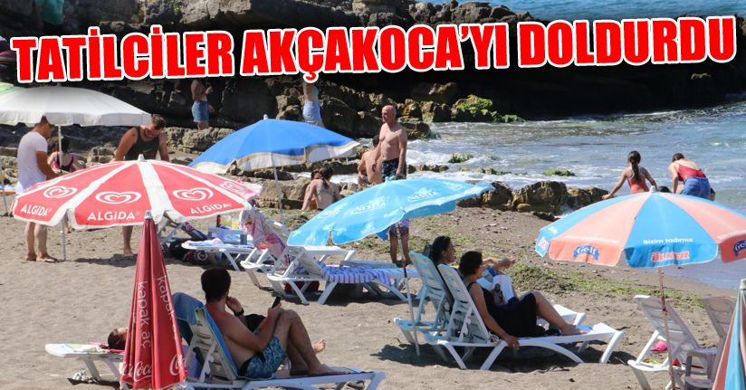 Günü birlik tatilciler deniz ve sahilin tadını doyasıya çıkarttı