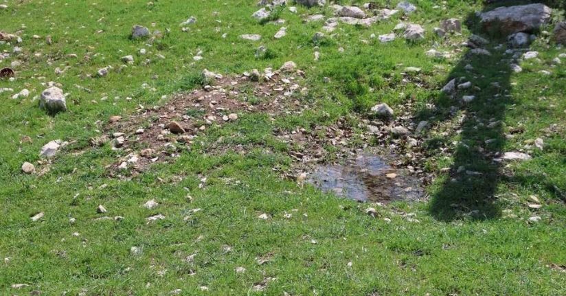 Gülistan Doku’nun ilk gömüldüğü iddiaya edilen yer  görüntülendi