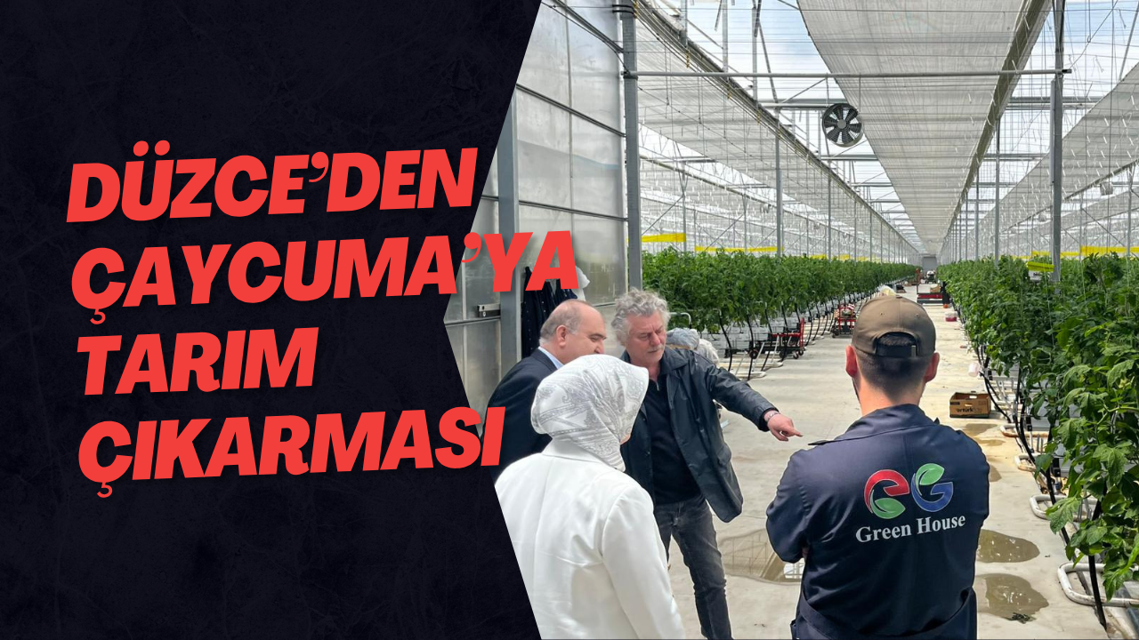 Düzce’den Çaycuma’ya Tarım Çıkarması