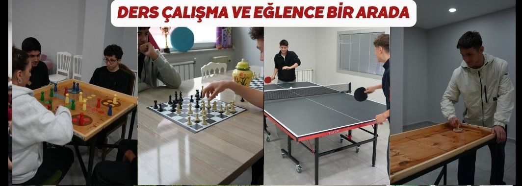 Ders Çalışma Ve Eğlence Bir Arada 