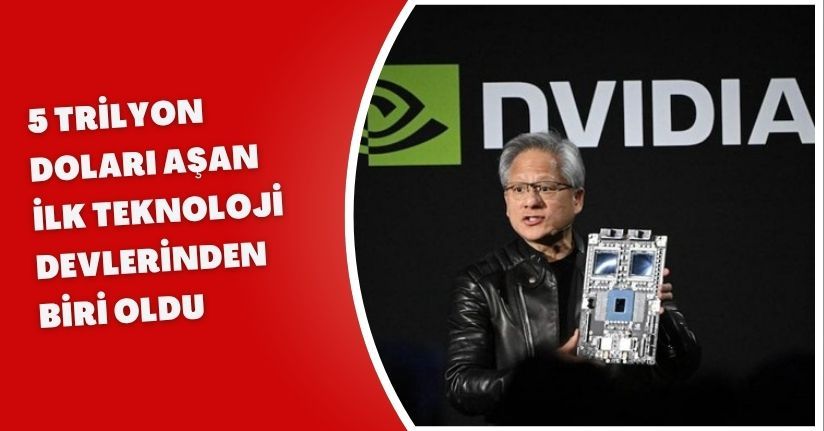 5 trilyon doları aşan ilk teknoloji devlerinden biri oldu