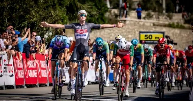 Antalya'da Cumhurbaşkanlığı bisiklet turu heyecanı