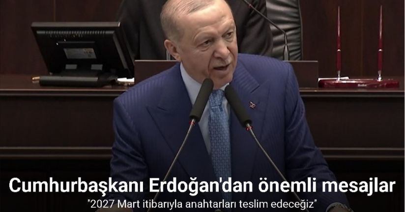Cumhurbaşkanı Erdoğan'dan önemli açıklamalar