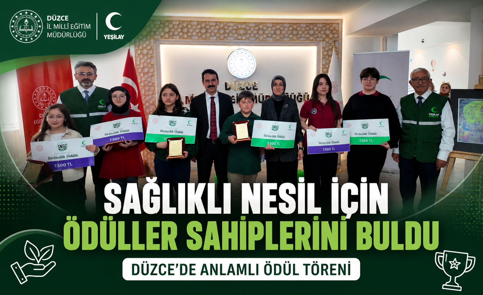 Sağlıklı Nesil İçin Ödüller Sahiplerini Buldu