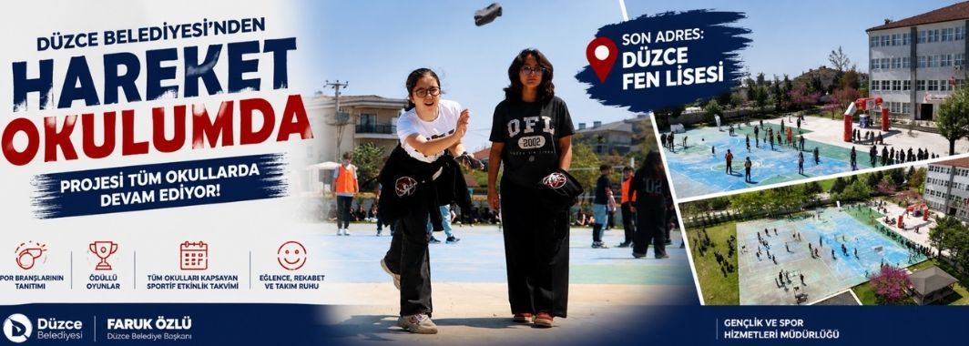 “Hareket Okulumda” Projesiyle Gençler Sporla Buluştu