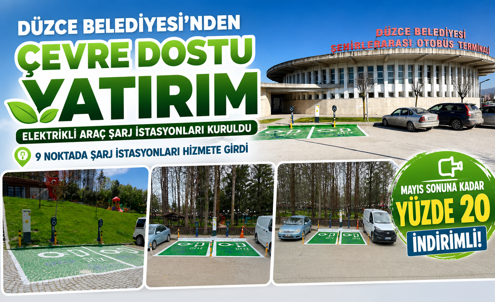 Düzce Belediyesi’nden Çevre Dostu Yatırım