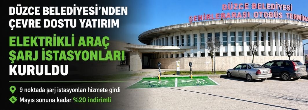 Düzce Belediyesi’nden Çevre Dostu Yatırım