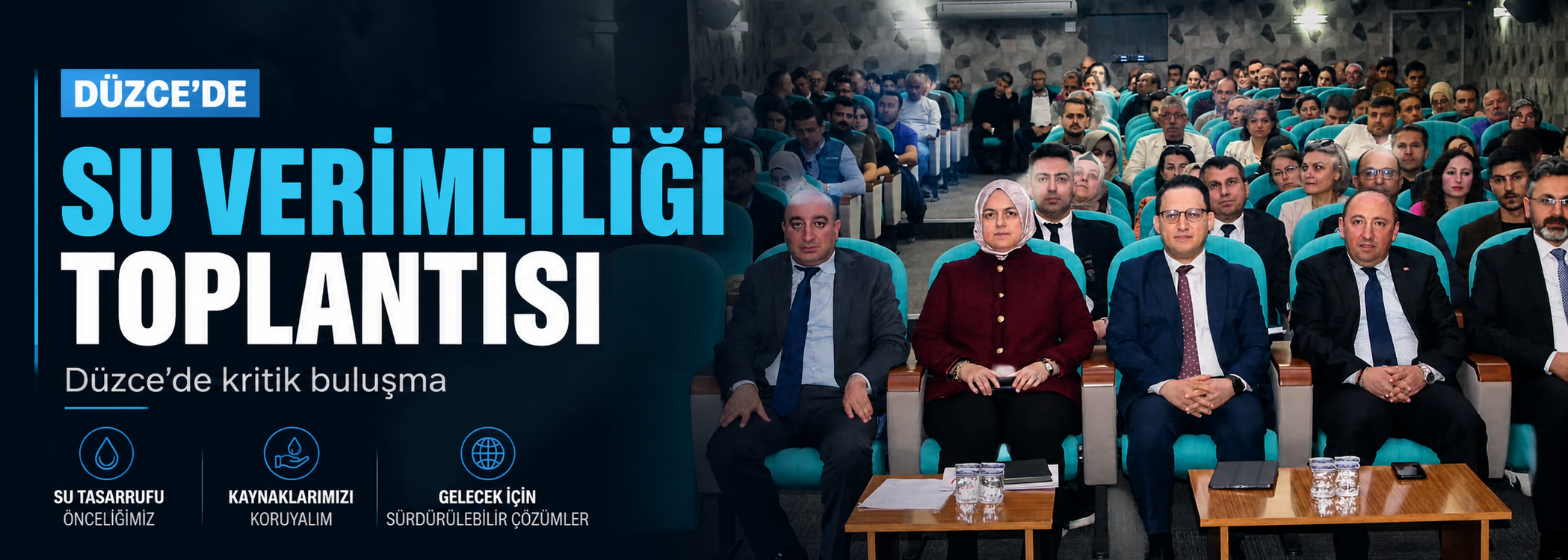 Düzce’de Su Verimliliği Belgeleri Kapsamında Bilgilendirme Toplantısı Düzenlendi