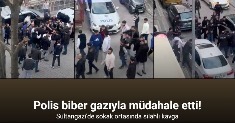 Sultangazi’de iki grup birbirine girdi: Silahların kullanıldığı kavgada 1 gözaltı
