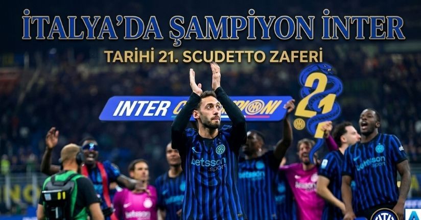 İtalya’da şampiyon Inter