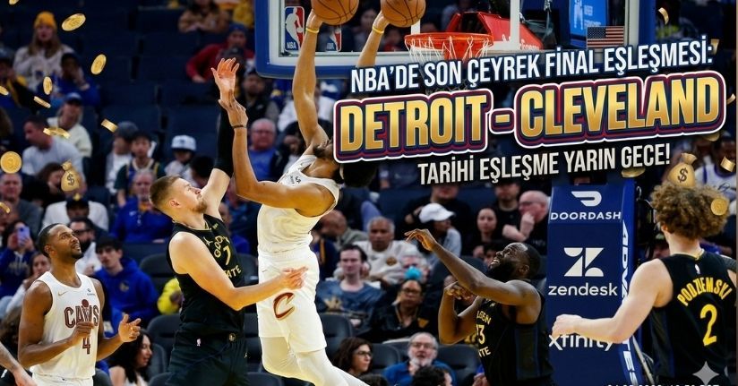 NBA’de son çeyrek final eşleşmesi Detroit- Cleveland oldu