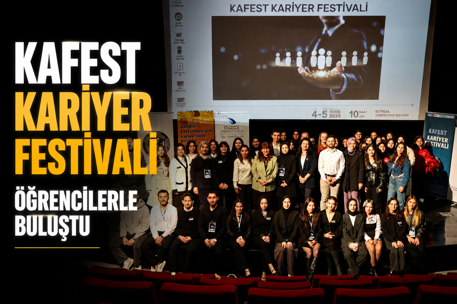 KAFEST Kariyer Festivali Öğrencilerle Buluştu