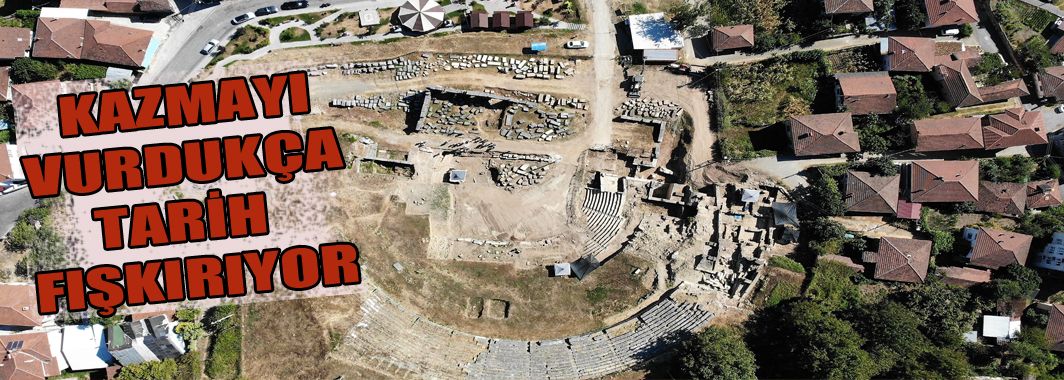 Batı Karadeniz’in İlk Ve Tek Antik Tiyatrosu Gün Işığına Çıkıyor