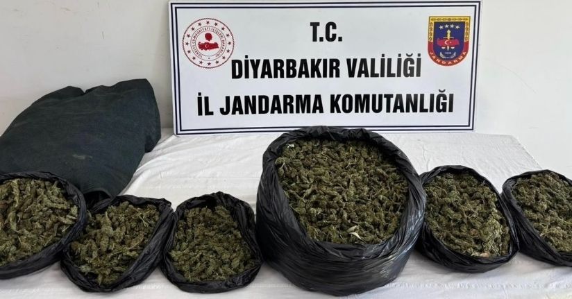 Diyarbakır’da 20 kilo 600 gram uyuşturucu ele geçirildi