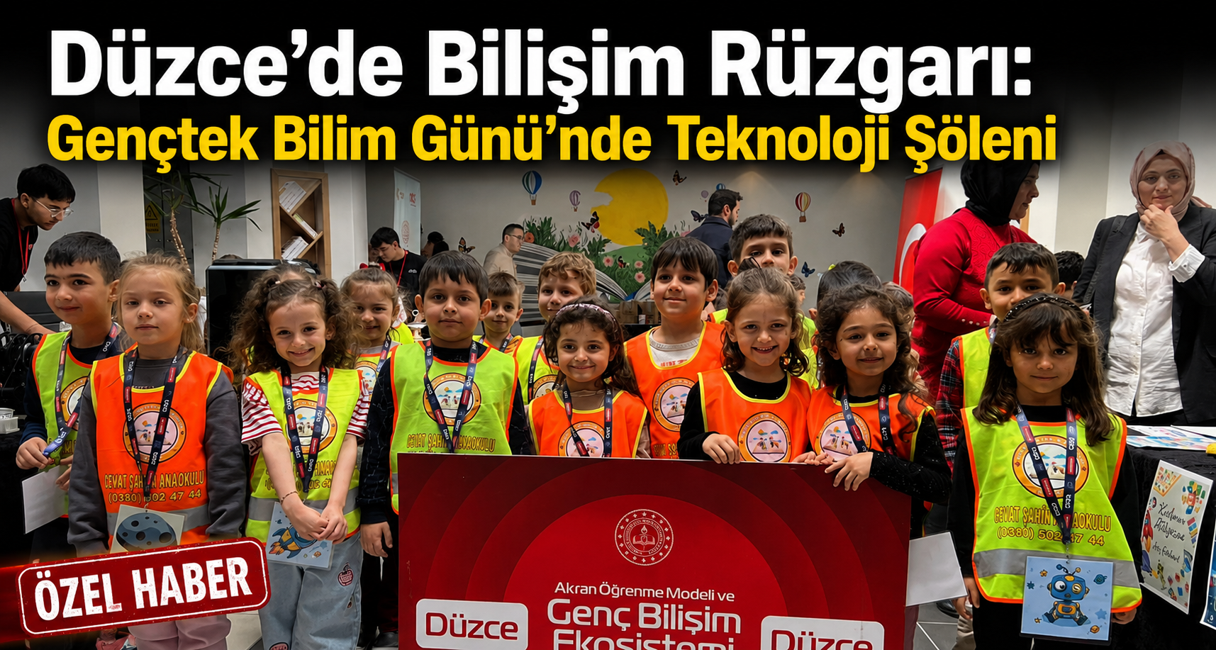 Düzce’de Bilişim Rüzgarı: Gençtek Bilim Günü’nde Teknoloji Şöleni