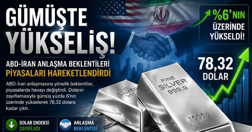 Gümüş Fiyatları 78 doları gördü