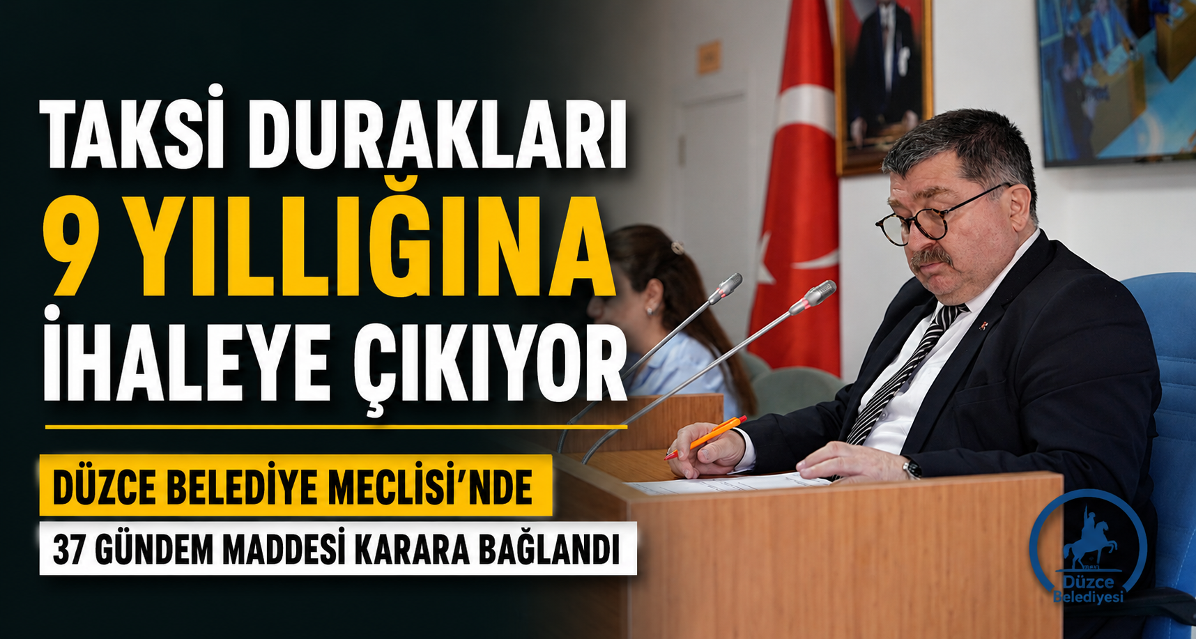 Taksi Durakları 9 Yıllığına İhaleye Çıkıyor
