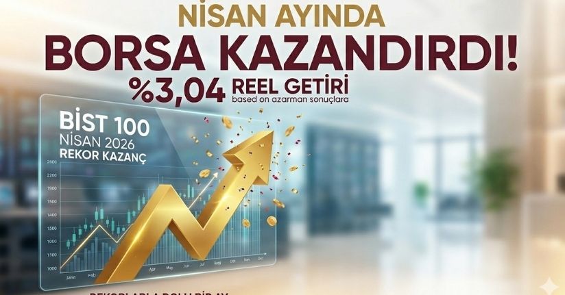Nisan ayında borsa kazandırdı