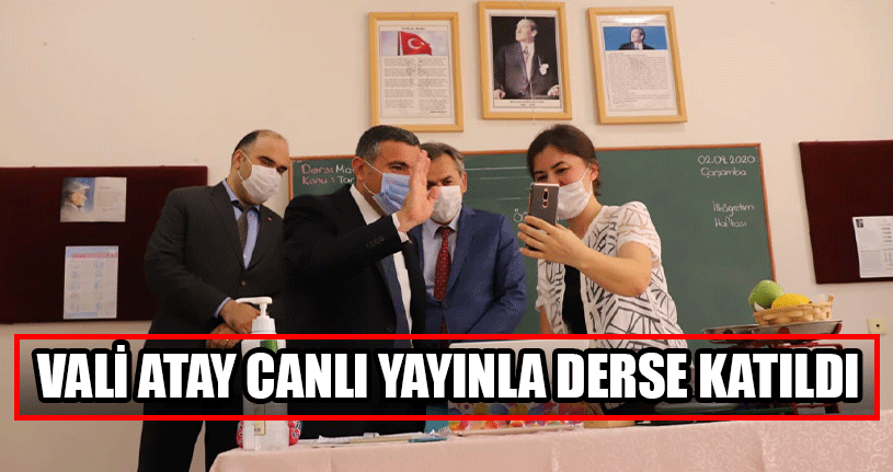 Vali Atay Yeni Eğitim Yılında Öğrencilere Başarı Diledi