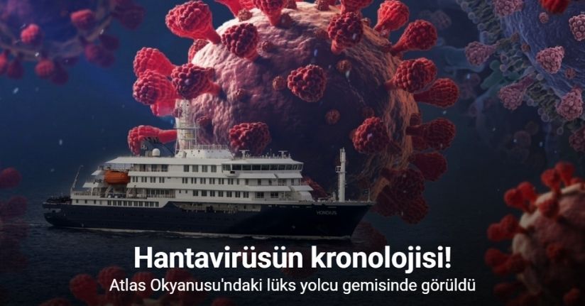 Atlas Okyanusu'ndaki lüks yolcu gemisinde görülen hantavirüsün kronolojisi
