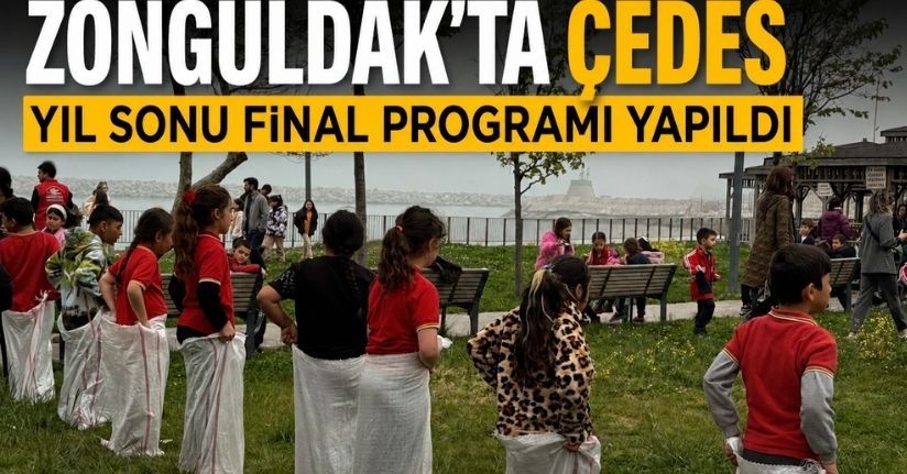 Zonguldak’ta ÇEDES yıl sonu final programı yapıldı