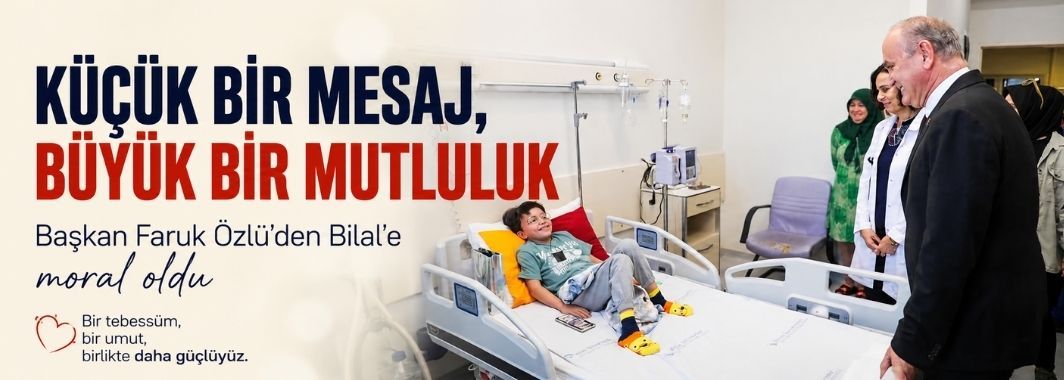 Mesajı Görür Görmez Ziyaretine Gitti