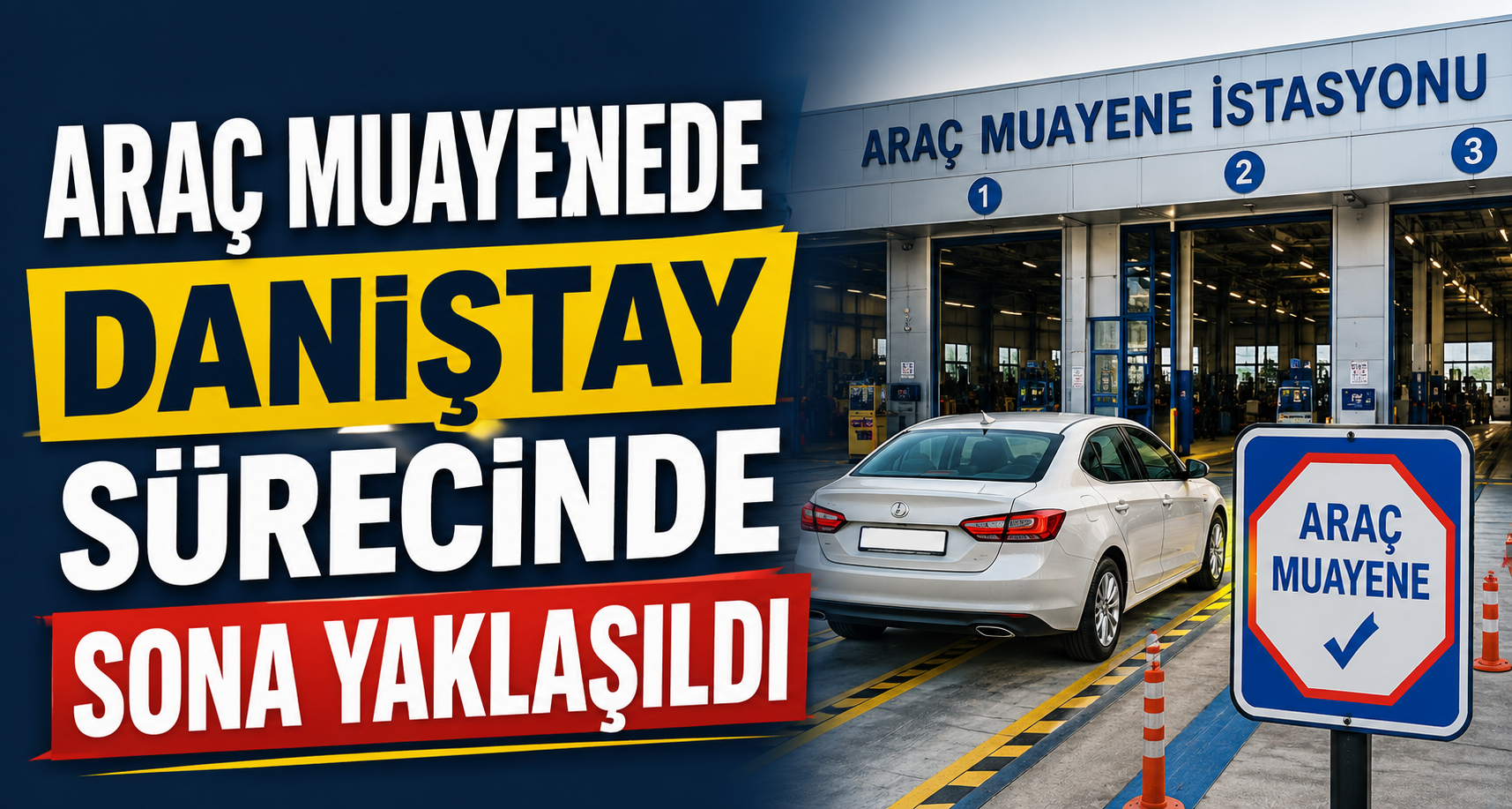 Araç Muayenede Danıştay Sürecinde Sona Yaklaşıldı