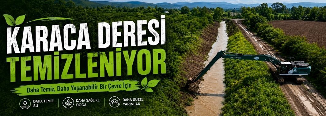 Karaca Deresi Temizleniyor