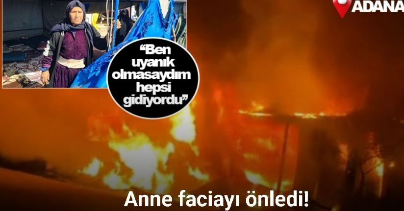 Uyuyamayan anne faciayı önledi