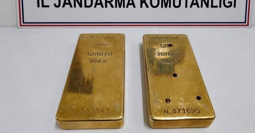 Van’da 2 kilo külçe altın ele geçirildi