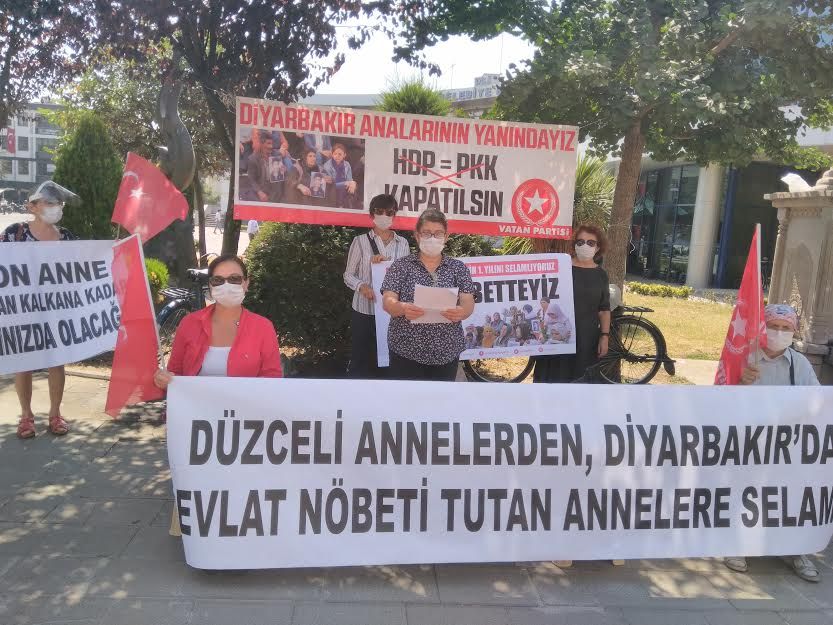 Vatan Partisi Nden Diyarbakir Annelerine Destek Duzce Tv