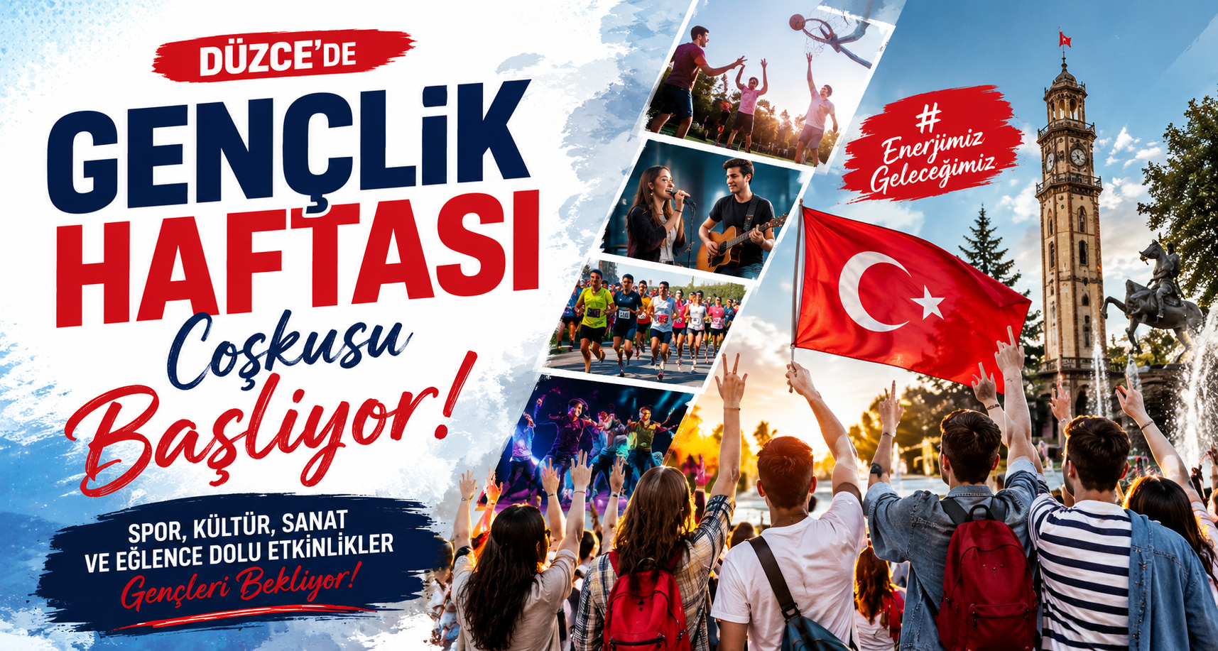 Düzce’de Gençlik Haftası Coşkusu Başlıyor
