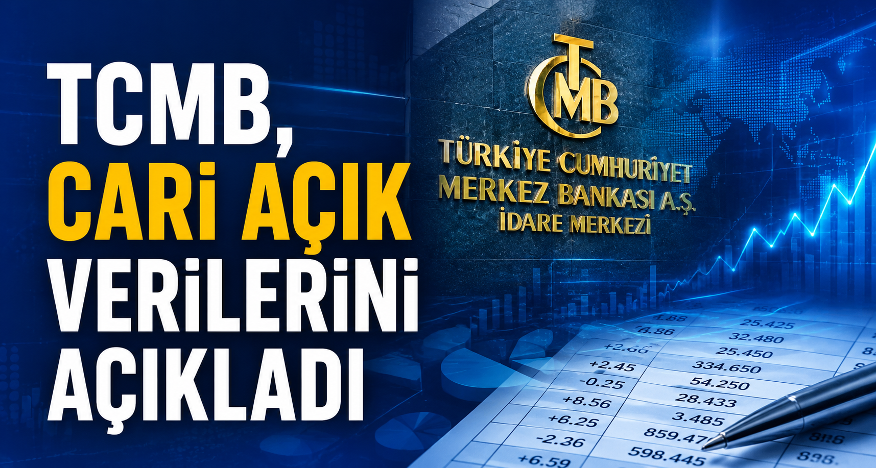 TCMB, cari açık verilerini açıkladı