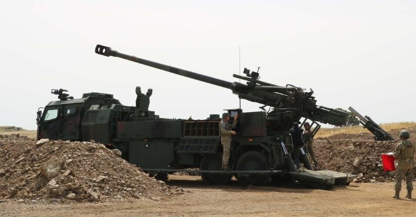 2026 Tatbikatı kapsamında Panter obüsü ile fiili müşterek atışı gerçekleştirildi