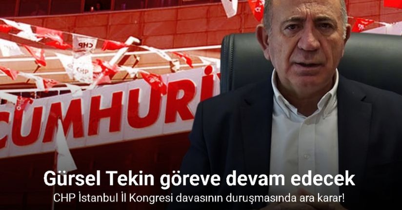 Gürsel Tekin göreve devam edecek