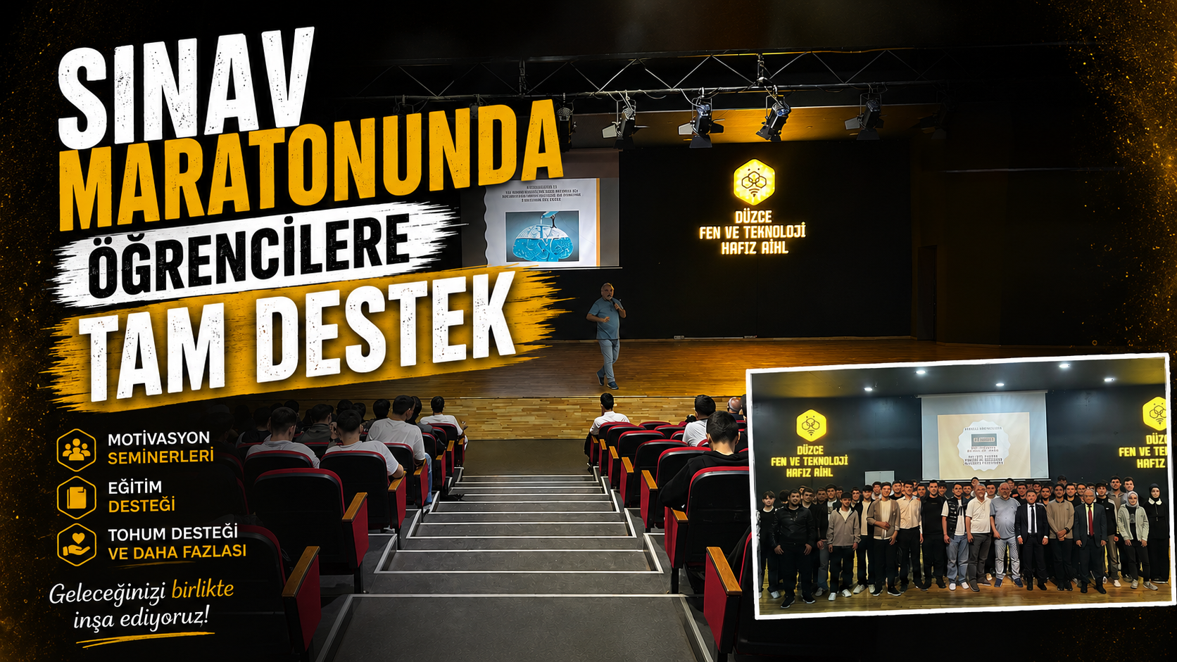 Sınav Maratonunda Öğrencilere Tam Destek